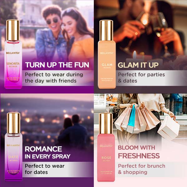 Luxury Perfume Gift Set For Women - 4 x 20ml (Occasions)