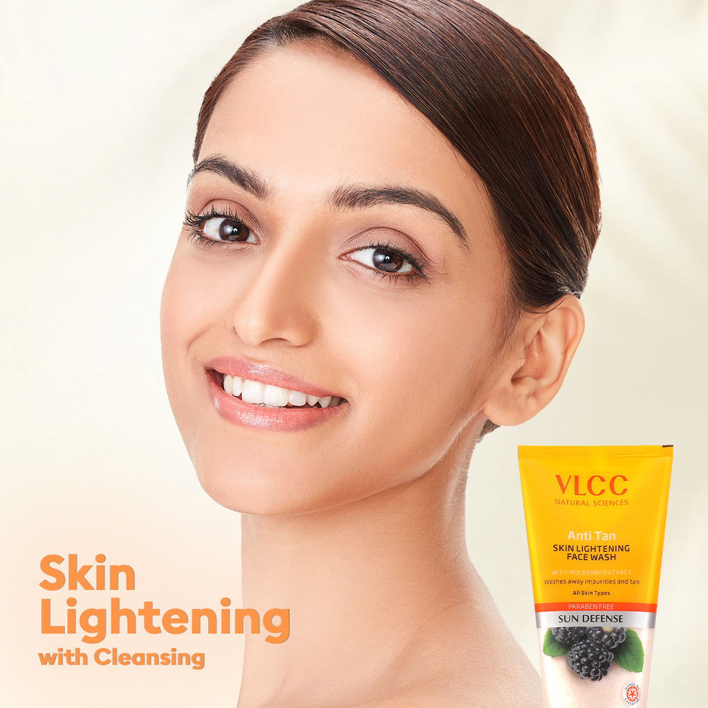 Anti Tan Skin Lightening Face Wash - 150 ml - Buy One Get One free (300ml)